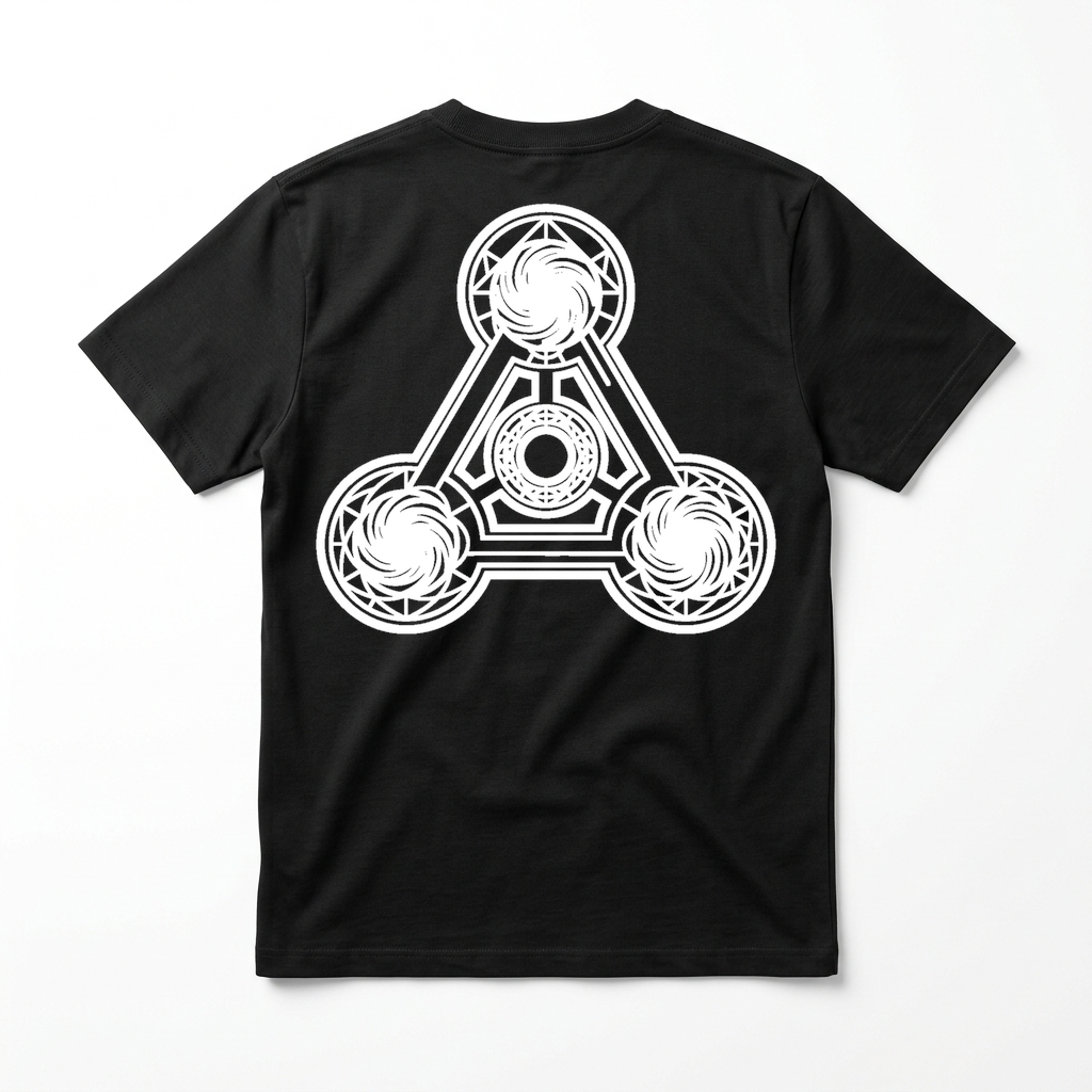 CircleTee Barbury Castle - Retro con stampa grande centrata