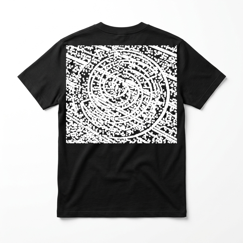 CircleTee The Core - Retro con stampa grande centrata